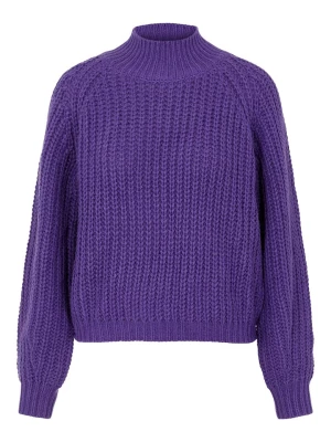 Y.A.S Sweter "Ultra" w kolorze fioletowym rozmiar: XS