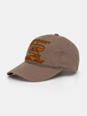 Y/Project czapka z daszkiem PARIS' BEST BASEBALL CAP kolor zielony z aplikacją 621CA001