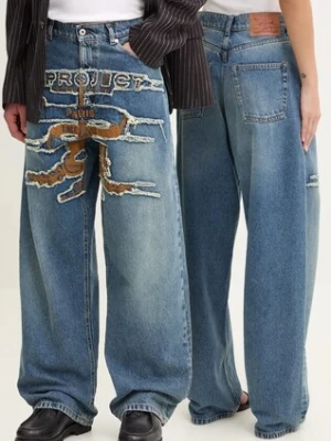 Y/Project jeansy EVERGREEN PARIS' BEST PATCH JEANS 207PA005