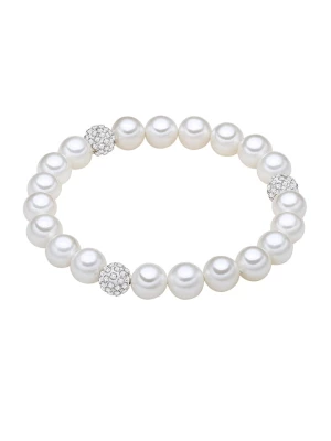 Yamato Pearls Bransoletka perłowa w kolorze białym rozmiar: onesize