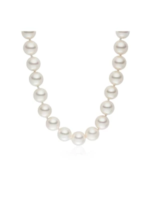 Yamato Pearls Naszyjnik perłowy w kolorze białym - dł. 52 cm rozmiar: onesize