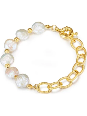 Yamato Pearls Pozłacana bransoletka z perłami rozmiar: onesize