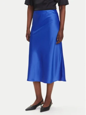 YAS Spódnica trapezowa Pella 26030737 Niebieski Regular Fit