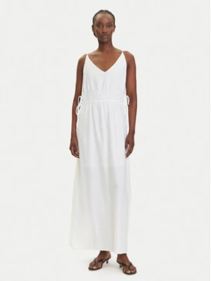 YAS Sukienka letnia Dazly 26037101 Biały Regular Fit