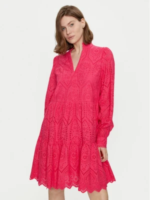 YAS Sukienka letnia Holi 26027162 Różowy Regular Fit