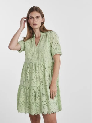 YAS Sukienka letnia Holi 26027163 Zielony Regular Fit