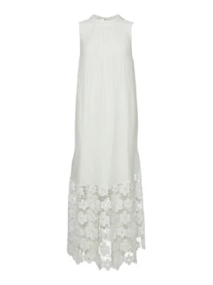 YAS Sukienka letnia Twigsy 26037703 Biały Relaxed Fit