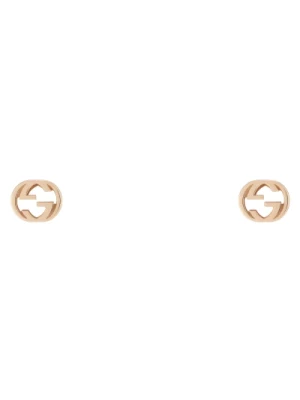 Ybd748543001 - Różowe złoto 18kt - Kolczyki z 18kt różowego złota Gucci