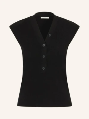 Yerse Dzianinowy Top Lavander schwarz