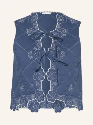 Yerse Kamizelka Cecilie blau