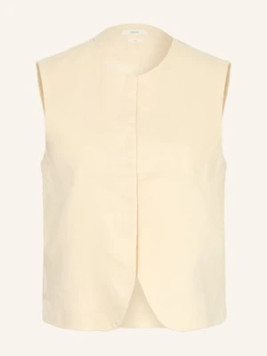 Yerse Kamizelka Lniana Rita gelb