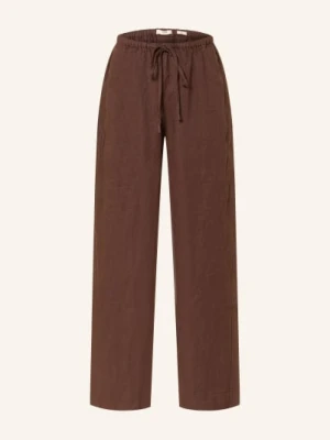 Yerse Lniana Spódnico-Spodnie Rita braun
