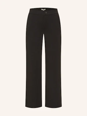 Yerse Spodnie Marlena Maia Z Dżerseju schwarz