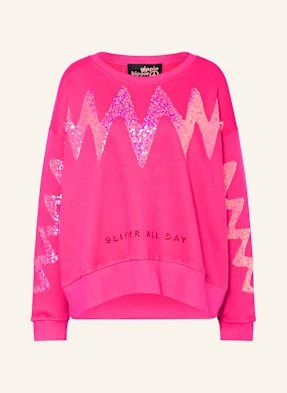 Yippie Hippie Bluza Nierozpinana Z Cekinami pink