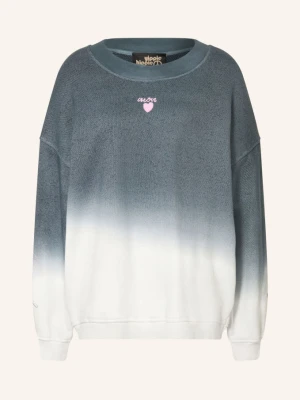 Yippie Hippie Bluza Oversize blau