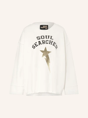 Yippie Hippie Bluza Oversize weiss biały