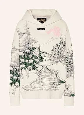 Yippie Hippie Bluza Z Kapturem weiss