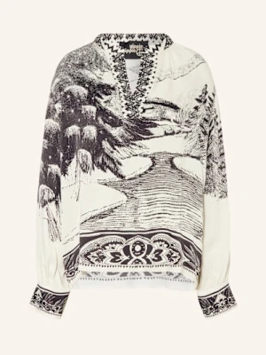 Yippie Hippie Bluzka Z Satyny weiss