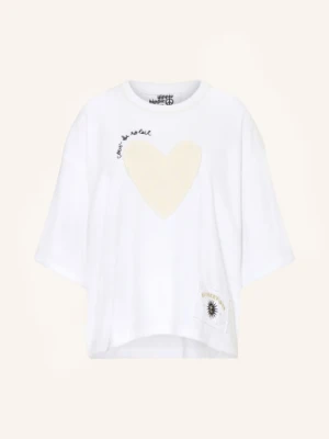 Yippie Hippie Koszulka Z Frotte weiss