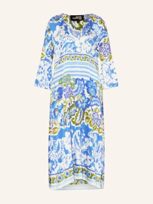 Yippie Hippie Satyna Sukienka Z Rękawem 3/4 blau