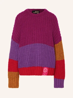 Yippie Hippie Sweter Oversize lila