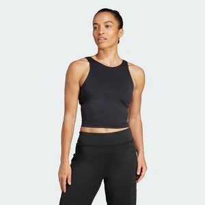 Yoga Crop Tank Top With Inner Shelf Bra Adidas czarny