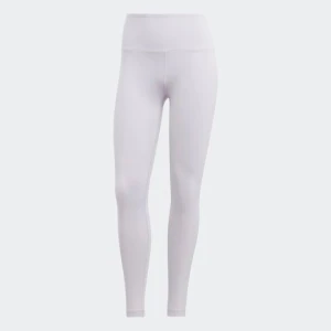 Yoga Essentials High-Waisted Leggings Adidas Silver Dawn