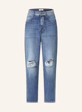 Young Poets Jeansy W Stylu Destroyed Toni Tapered Fit blau