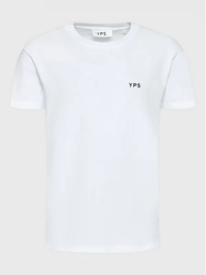 Young Poets Society T-Shirt Zain 107701 Biały Regular Fit
