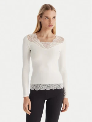 Ysabel Mora Bielizna termoaktywna górna 70033 Biały Slim Fit