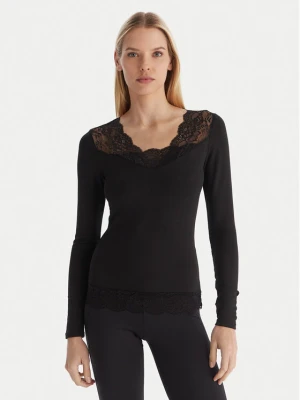 Ysabel Mora Bielizna termoaktywna górna 70033 Czarny Slim Fit