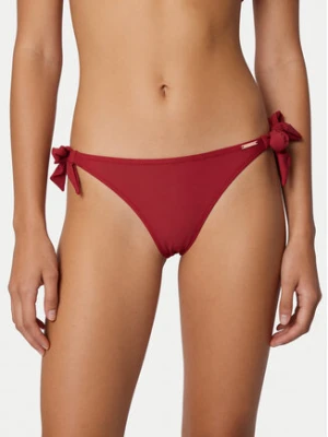 Ysabel Mora Dół od bikini 83449 Czerwony ciemny