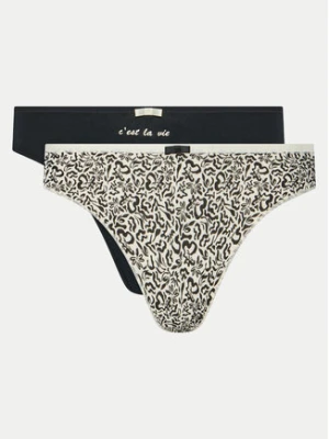 Ysabel Mora Komplet stringów 19012 Kolorowy