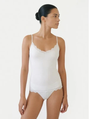 Ysabel Mora Podkoszulek 19459 Kremowy Slim Fit