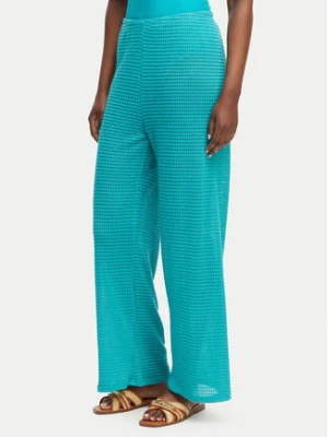 Ysabel Mora Spodnie materiałowe 86269 Turkusowy Loose Fit