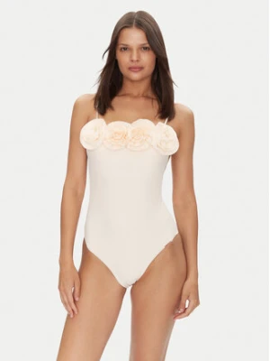 Ysabel Mora Strój kąpielowy 82820 Écru