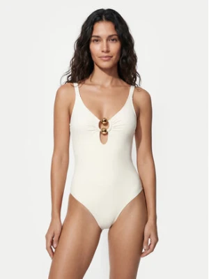 Ysabel Mora Strój kąpielowy 83471 Kremowy