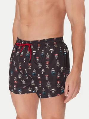 YSABEL MORA Szorty kąpielowe 90286 Czarny Regular Fit