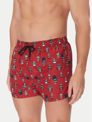 YSABEL MORA Szorty kąpielowe 90286 Czerwony Regular Fit
