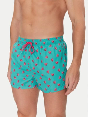 YSABEL MORA Szorty kąpielowe 90302 Zielony Regular Fit