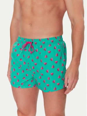 YSABEL MORA Szorty kąpielowe 90302 Zielony Regular Fit
