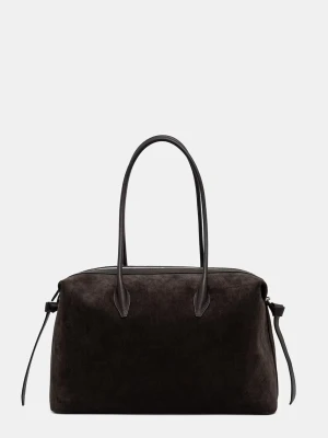 Yuzefi LARGE BRIOCHE DUFFLE torebka tote damska zamszowa