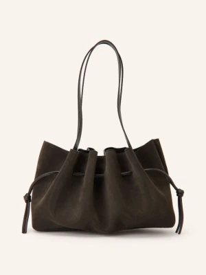 Yuzefi Torebka Na Ramię Scallop braun CIEMNOBRĄZOWY