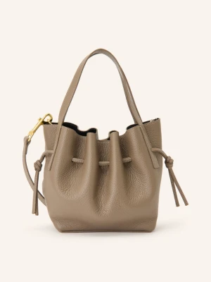 Yuzefi Torebka Typu Worek Scallop Mini beige