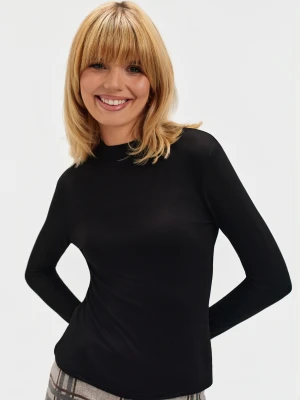 Zabudowany top z długim rękawem Top Secret