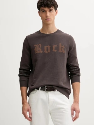 Zadig&Voltaire bluza bawełniana brązowy
