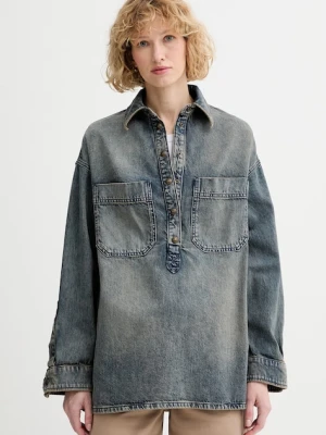 Zadig&Voltaire bluza damska jeansowa