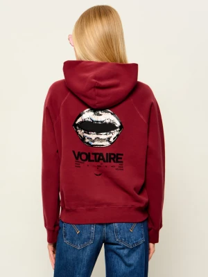 Zadig&Voltaire Bluza Georgy | Regular Fit bordowy