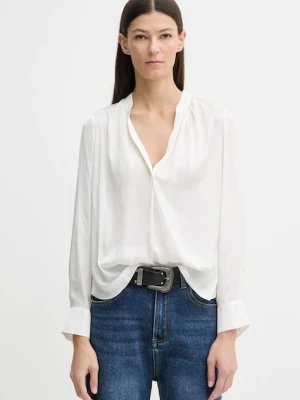 ZADIG&VOLTAIRE bluzka damska kolor beżowy gładka WWSH00033