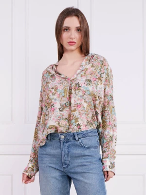 Zadig&Voltaire Bluzka TINK SOFT YOKO FLOWER | Regular Fit